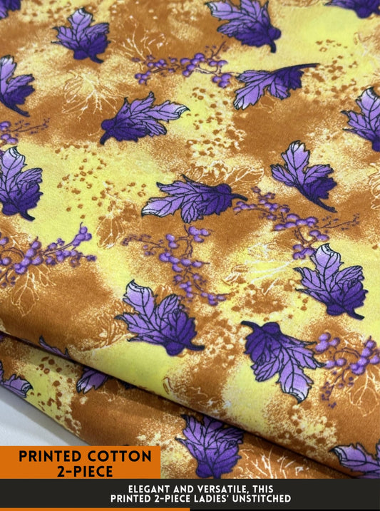 2 Piece Printed Summer Cotton
