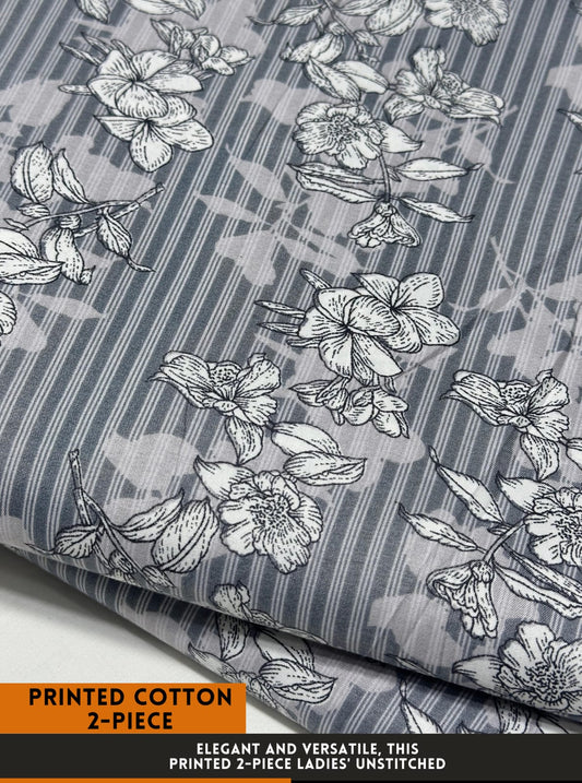 2 Piece Printed Summer Cotton