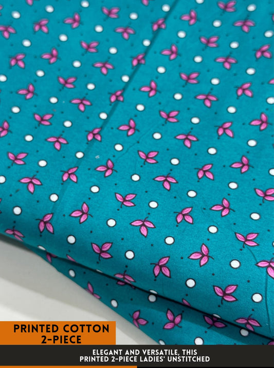 2 Piece Printed Summer Cotton